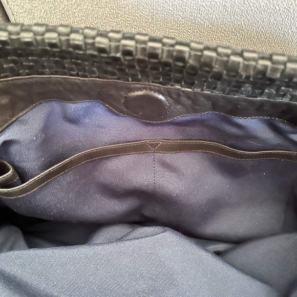 Cole Haan Bethany Weave Single Strap Hobo Navy - Picture 11 of 12